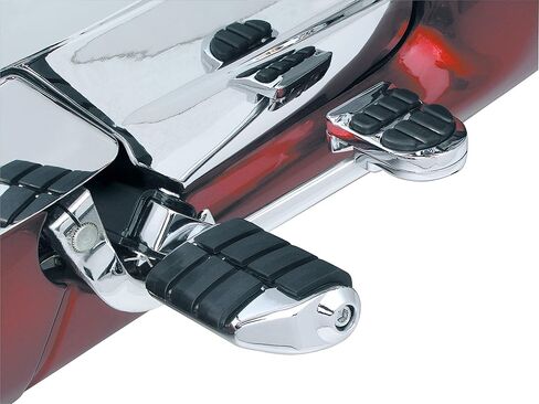 Kuryakyn 4025 Motorcycle Foot Control: ISO Brake Pedal Pad for 1998-2005 Honda Gold Wing & Valkyrie Motorcycles, Chrome in Saudi Arabia