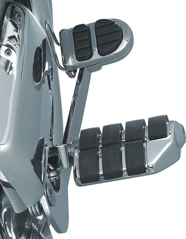 Kuryakyn 4025 Motorcycle Foot Control: ISO Brake Pedal Pad for 1998-2005 Honda Gold Wing & Valkyrie Motorcycles, Chrome in Saudi Arabia
