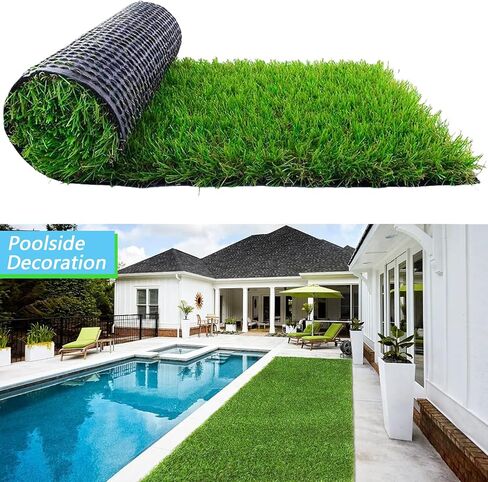30 * 3Ft Artificial Grass Turf, Outdoor Artificial Turf, Grass Pet Mat, Grass Carpet Indoor, Golf Training Mat, Turf Rug, Porch Decor,90sq. ft. in Saudi Arabia