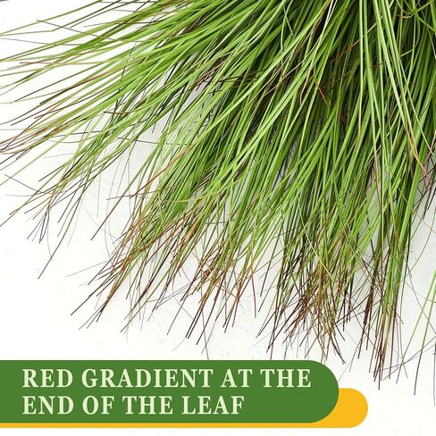 Giegxin 48 Pcs Faux Grass Plants Artificial Shrubs Wheat Grass UV Resistant Fake Greenery Faux Weed Artificial Tall Plants for Outdoor Indoor Home Window Decor in Kuwait