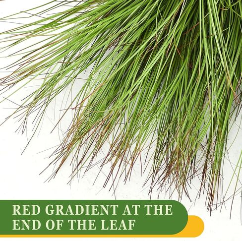 Giegxin 48 Pcs Faux Grass Plants Artificial Shrubs Wheat Grass UV Resistant Fake Greenery Faux Weed Artificial Tall Plants for Outdoor Indoor Home Window Decor in Kuwait