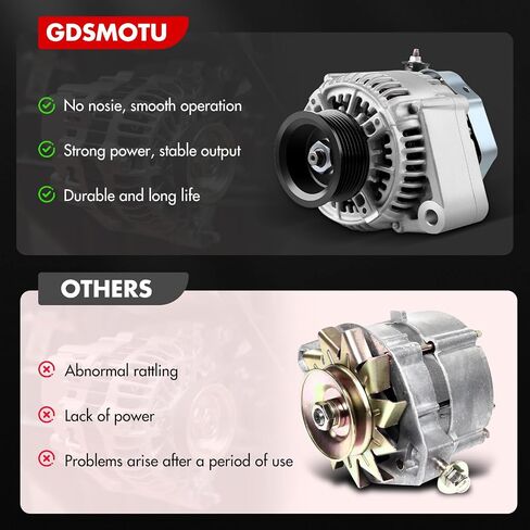 المولد المتوافق 1998-2002 لـ Honda Accord 1998-1999 لـ Acura CL ، 80AMP/12volt المولد High Output يحل محل 13767 9761219-999 in Saudi Arabia