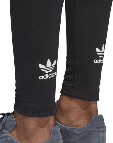 adidas Women's Trefoil Leggings, Black/Mini Logo, M in Saudi Arabia