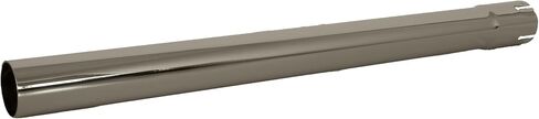 Exhaust Stack Pipe Compatible With UNIVERSAL - 1-7/8" x 24", Straight Chrome in Saudi Arabia
