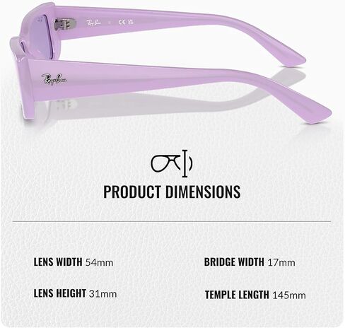 Ray-Ban RB4425 Teru Bio-Based Rectangle Shape Sunglasses for Men and Women- Timeless Classic Sun Glasses with Modern Elegance - Premium UV Protection & Classic Lenses - Designer Men & Women Sunglasses in Saudi Arabia