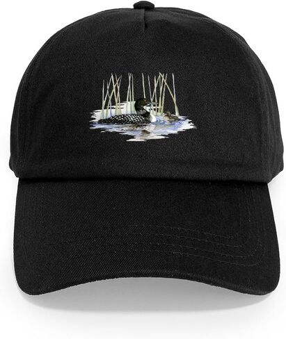 CafePress Loon and Baby Adjustable Baseball Cap in Saudi Arabia