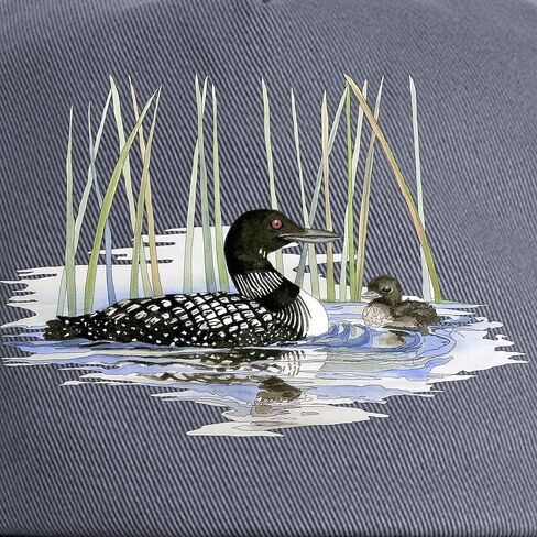 CafePress Loon and Baby Adjustable Baseball Cap in Saudi Arabia