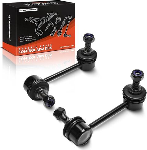A-Premium 2 × روابط شريط التأثير الأمامي أو الخلفي روابط مثبت ، متوافقة مع MAZDA MX-5 MIATA 2006-2014 ، CX-7 CX7 2007-2012 ، RX-8 RX8 2004-2011 & FORD Probe 1993-1997 in Saudi Arabia