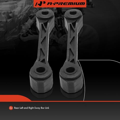 A-Premium 2 X REAL SWAY BAR LINKS BAR BAR ، متوافقة مع سلسلة JEEP TJ Wrangler 1997-2006 ، TJ 1997-2006 & Dodge Dakota 1997-2010 & Mitsubishi Raider 2006-2009 in Saudi Arabia