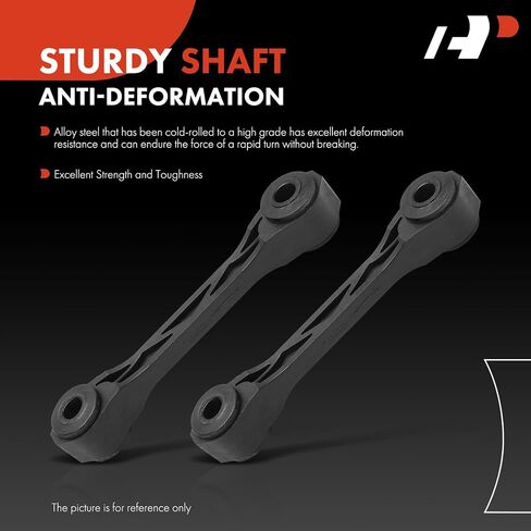 A-Premium 2 X REAL SWAY BAR LINKS BAR BAR ، متوافقة مع سلسلة JEEP TJ Wrangler 1997-2006 ، TJ 1997-2006 & Dodge Dakota 1997-2010 & Mitsubishi Raider 2006-2009 in Saudi Arabia