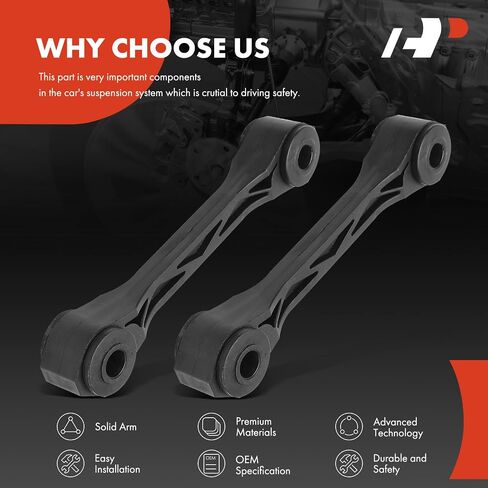 A-Premium 2 X REAL SWAY BAR LINKS BAR BAR ، متوافقة مع سلسلة JEEP TJ Wrangler 1997-2006 ، TJ 1997-2006 & Dodge Dakota 1997-2010 & Mitsubishi Raider 2006-2009 in Saudi Arabia