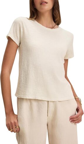 Velvet by Graham & Spencer Women's Marie Velvet Originals T-Shirt in Saudi Arabia