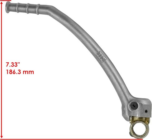 Caltric kick start starter lever pedal متوافقة مع Yamaha YZ450F 2010 2011 2012 2013 in Saudi Arabia