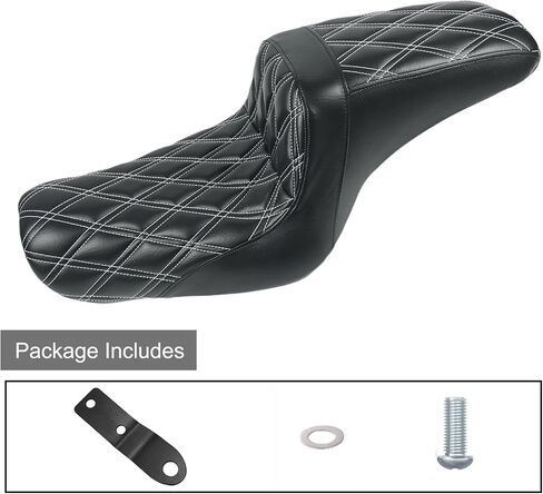 Motorcycle Seats fit Harley Sportster Seat for Harley Sportster 883 1200 X48 Iron883 XL883N 2009-UP Seventy two Forty Eight Front Rear Driver Passenger Seat Two Up seat for 3.3up-4.5 GAL Fuel Tanks in Saudi Arabia