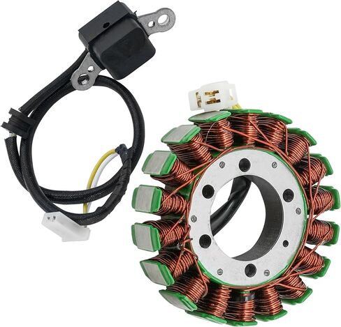 Caltric Stator and Pickup Coil Compatible With Honda Cbr600F4 Cbr-600F4 Cbr600 F4 1999 2000 in Saudi Arabia