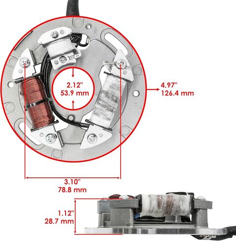 stator Caltric متوافق مع Yamaha Wave Venture 700 WVT700 1995 1996 1998 Generator Magneto in Saudi Arabia