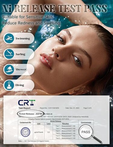 Besteel 20 Pcs Septum Rings 16G Hypoallergenic Surgical Steel Hinged Clicker Nose Rings Hoops for Women Men Cute CZ Dangle Horseshoe Lip Helix Tragus Daith Cartilage Piercing Jewelry 10MM in Kuwait