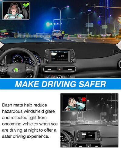 Cartist Dash Cover Compatible with Ford Ranger 2024 2025 Dashboard Cover Mat for Ford Ranger Accessories Non-Slip Carpet Sunshield Glare UV Rays Protector in Saudi Arabia