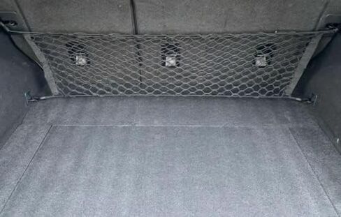 Trunk Behind Seats Organizer Cargo Net for Volvo XC60 2010-2025-شبكة شحن على طراز ANVELOPE لشاحنة سيارات الدفع الرباعي-تخزين مركبة مركبة منظمات السيارة المتوسطة المتميزة-متوافقة مع XC60 in Kuwait