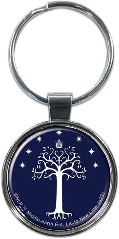Ata-Boy Lord of the Rings Tree of Gondor 1.5" Fob Keychain for Keys, Backpack Pulls and More… in Saudi Arabia