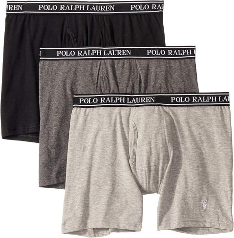 Polo Ralph Lauren 3-Pack Boxer Brief Andover Heather MD in Kuwait