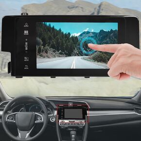 39710-TBA-A11 7 Inch Replacement 7" LCD Monitor Display with Touch Screen Navigation Digitizer Fit for Honda Civic 2016 2017 2018 Replace# 39710-TBA-A21 39710-TBA-305