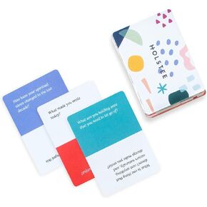 Holstee Reflection Cards - A Deck of 100+ Questions to Spark Meaningful Connections and Conversations