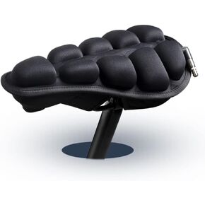 Inflatable Airbag Bike Seat Cover Comfortable and Breathable Bicycle Seat Cushion Bike Saddle Cover for Mountain Bike,Bicycle,Electric Bike,Fitness Bike,Etc in Saudi Arabia