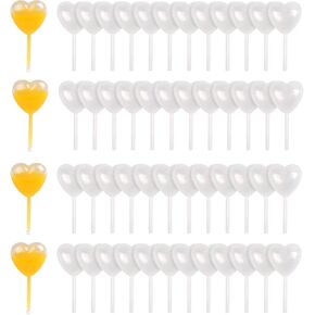 150 عبوة من الماصات للكب كيك، ماصات بلاستيكية 4 مل، ماصات للفراولة، ماصات الحلوى، ماصات نقل الضغط، مصفاة المشروبات الكحولية لآيس كريم الشوكولاتة بالفراولة (قلب) in Kuwait