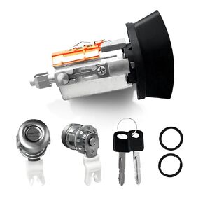 Door Lock Cylinder & Ignition Switch: Compatible with 1997-2007 Ford F150 F250 F350 Excursion Expedition Lincoln Blackwood Navigator Replacement for LC6177 DL5885 597638 in Kuwait