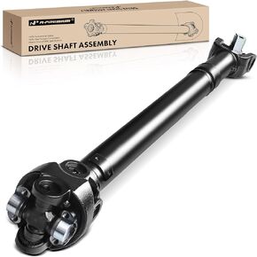 A-Premium Front Complete Drive Shaft Prop Shaft Driveshaft Assembly Compatible with Jeep Cherokee 1994-2001, Comanche 1987-1992, Wagoneer 1987, 4WD Manual Transmission, Replace# 53005543AC, 53003236