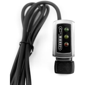 L-faster Thumb Throttle for 24V/36V / 48V Bike with Power Indicator Wuxing Brand 106DXc Scooter Accelerator Vehicle Speed Controller