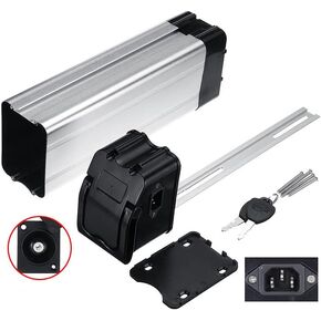 XBERSTAR Battery Box for Ebike 36V/48V Lithium Battery 18650 Large Shell Case Holder Bike