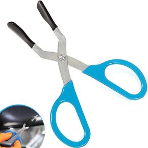 Mini Bulb Pliers, Mini Bulb Removal Tool, Broken Bulb Extractor, Metal Mini Bulb Changer Remover Installer Tool for Removing Hard to Reach Miniature Bulbs