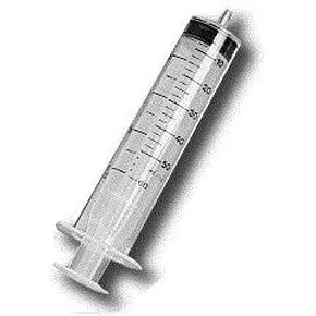 60 ml (2 oz) Syringe, Disposable Syringes Sterile Single Pack, 50 ml extends to 60 ml Medical Grade Luer Slip Tip Syringe (Single Pack)