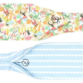 Maven Thread Sunkissed, Workout Headbands for Women Wide Headbands for Women, Sports Running Headband for Exercise, Gym hairband Athletic Workouts and Yoga 4" Thick Non Slip Sweatbands for Women 2Pack