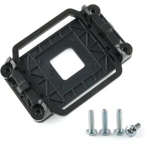 E-outstanding CPU Cooler Retention Bracket Black Motherboard Heatsink Fan Stand Base Mount Bracket Holder Sheet Plate for AMD Socket AM2 AM3