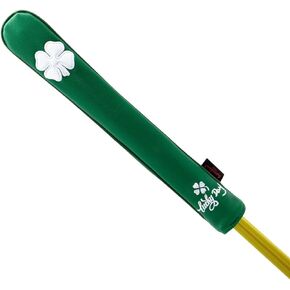 Golf Alignment Stick Cover Premium Leather Perfect Cover for Alignment Sticks Classic USA Design Alignment Sticks Holder Golf Club Protector Holds 2 Sticks
