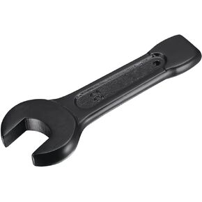 uxcell 65mm Open End Impact Spanner, High Tensile Steel Single Head Wrench Hand Tool