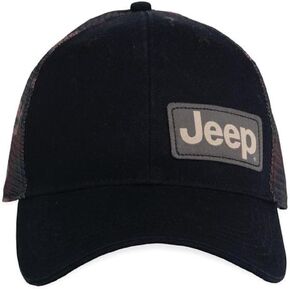 Jeep Woodland Camo Mesh Back Hat