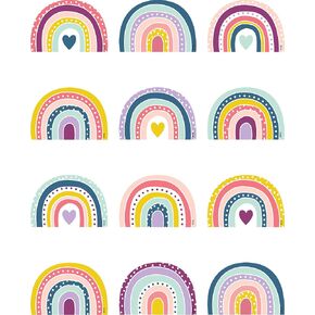 Teacher Created Resources Oh Happy Day Rainbows Mini Accents (TCR9040)