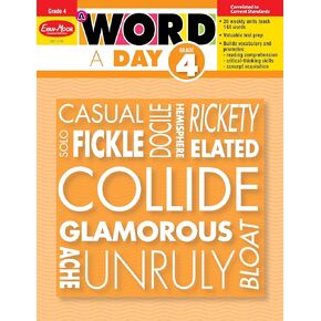 A Word a Day, Grade 4 Teacher Edition