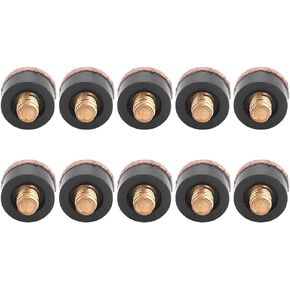 10pcs Billiards Cue Tip Soft Cue Tips Billiard Replacement Screw on Tips for Billiards Tackle Accessory