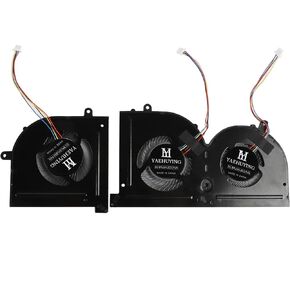 وحدة المعالجة المركزية + GPU مروحة التبريد ل MSI GS63 GS63VR 6RF 6RF-001US 7RF 7RF-212UK GS73 GS73VR 6RF 6RF-005CA 7RF 7RE-004CN 7RG 7RG-026RU 7RG-039NL MS-16K2 MS-17B MS-17B1 BS5005HS-U2F1 BS50 05HS-U2L1
