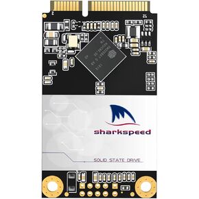 SSD mSATA 2TB SHARKSPEED Plus Internal Mini SATA SSD Drive 3D NAND Solid State Drive for Mini PC Notebooks Tablets PC(mSATA 2TB)