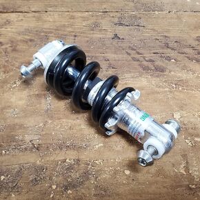 Motorcycle Solo Seat 5" Shock Spring with Mounting Hardware - SOLD INDIVIDUALLY - For Custom Motorcycle Applications - Harley Chopper Bobber