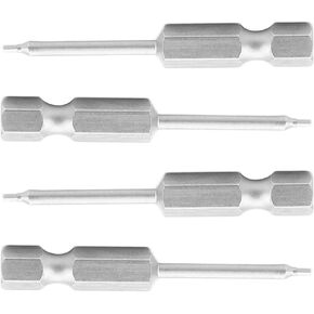 10Pcs Hex Head Allen Wrench Screwdriver Bit, 1/4 Inch Hex Shank S2 Steel, Magnetic 2 Inch Long Drill Bits
