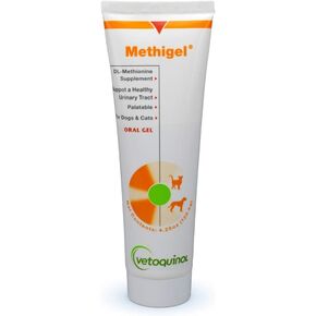Vetoquinol Methigel Urinary Acidifier to Promote Urinary and Bladder Health for Dogs & Cats