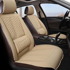 Black Panther Car Seat Cover, 1 Piece Universal Sideless Driver Seat Protector, with Lumbar Support and Headrest Cover (Black)
