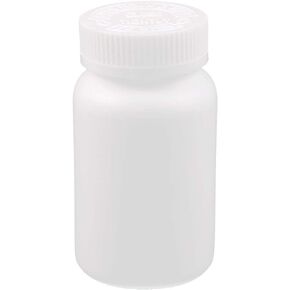Othmro 10pcs 100ml/3.38oz Plastic Lab Chemical Reagent Bottles,10pcs 19.5mmx95mm(IDxH) Square Wide Mouth Liquid/Solid Sample Storage Container Sealing Bottles Translucent with Cap